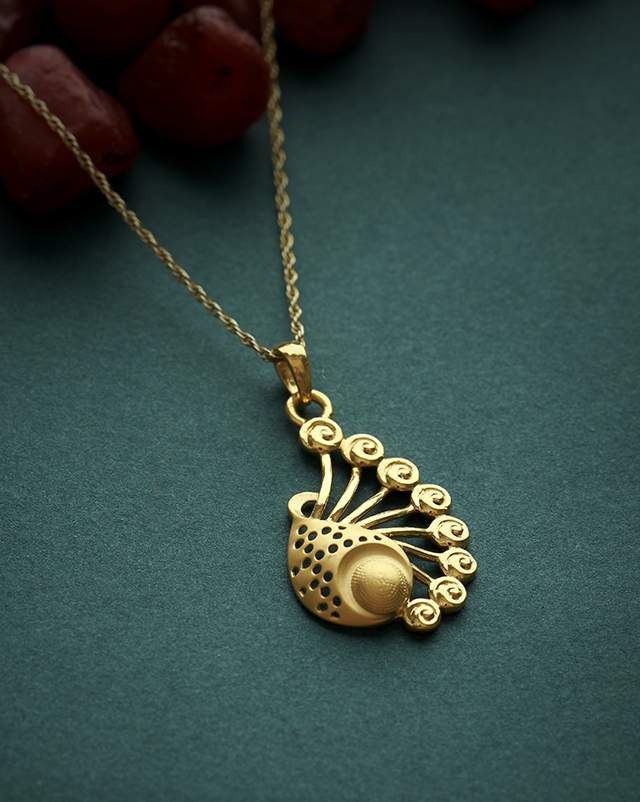 Gold Pendants 22 Karat Yellow Gold Rameeya 22KT Gold Pendants