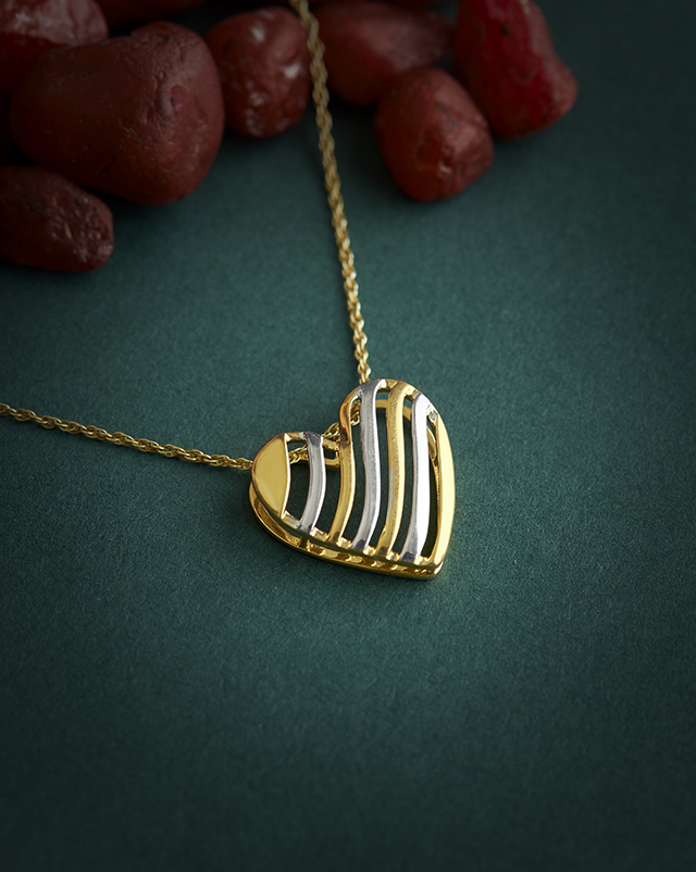 Gold Pendants 22 Karat Yellow Gold Freya 22KT Gold Pendants