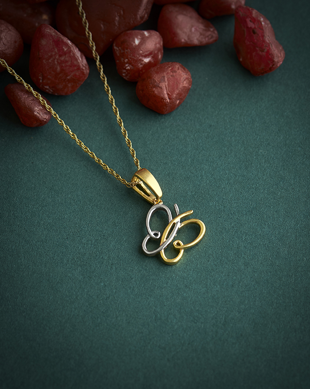 Gold Pendants 22 Karat Yellow Gold Ava 22KT Gold Pendants