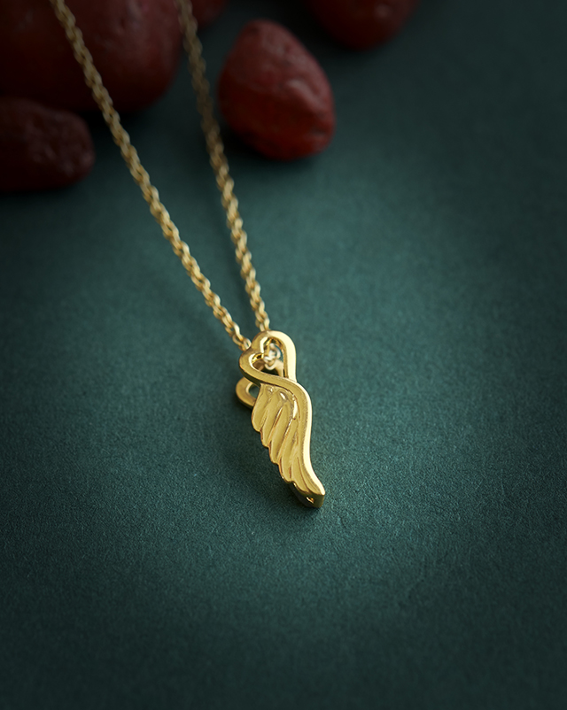 Gold Pendants 22 Karat Yellow Gold Hemangi 22KT Gold Pendants