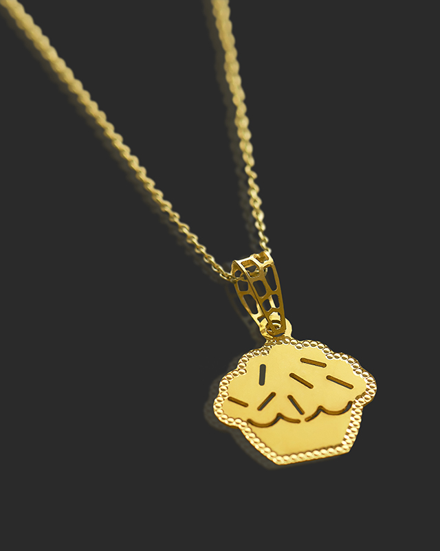 Kivara 22KT Gold Trendy Delicate Pendants Kivara 22KT Gold Trendy Delicate Pendants