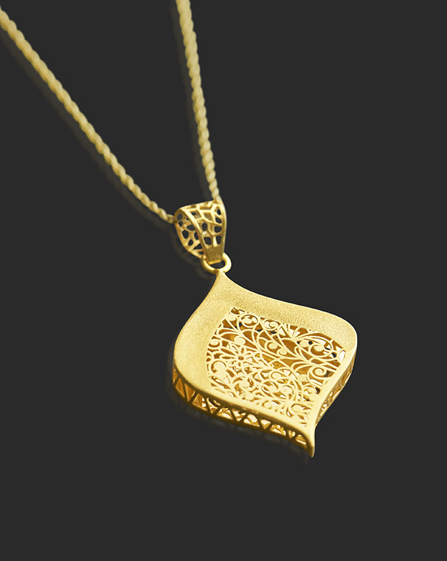 Jiyanshi 22KT Gold Delicate Pendants Jiyanshi 22KT Gold Delicate Pendants