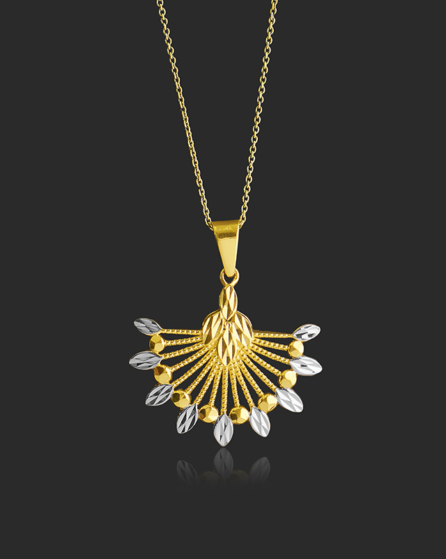 Lizel 22KT Yellow Gold Pendant Lizel 22KT Yellow Gold Pendant