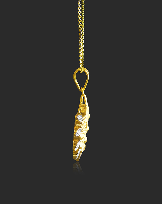 Lizel 22KT Yellow Gold Pendant Lizel 22KT Yellow Gold Pendant