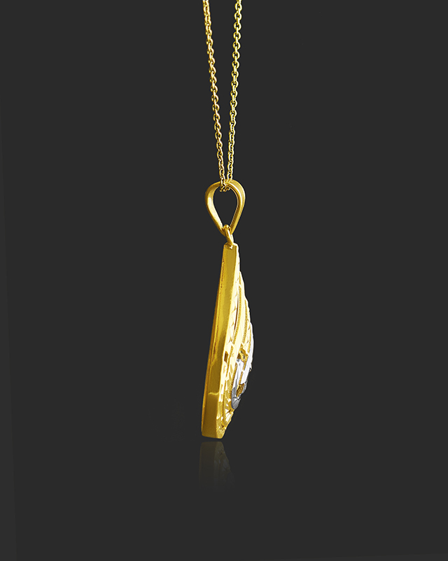 Advaita 22KT Yellow Gold Pendant Advaita 22KT Yellow Gold Pendant