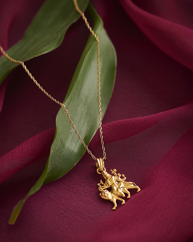 Durga 22KT Gold Pendants