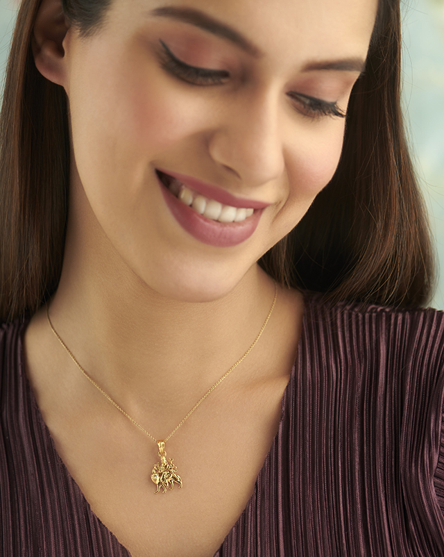Durga 22KT Gold Pendants