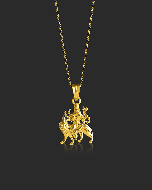 Durga 22KT Gold Pendants