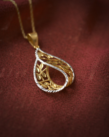 Gold Pendants 22 Karat Yellow Gold Kripa 22Kt Gold Pendant