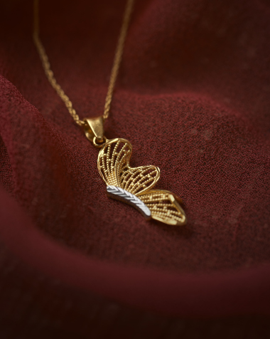 Gold Pendants 22 Karat Yellow Gold Keran 22Kt Gold Pendant