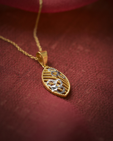 Gold Pendants 22 Karat Yellow Gold Nanda 22Kt Gold Pendant