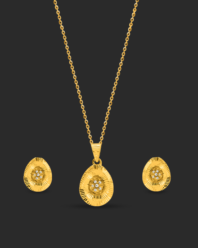 Rina 22Kt Gold Pendant Sets