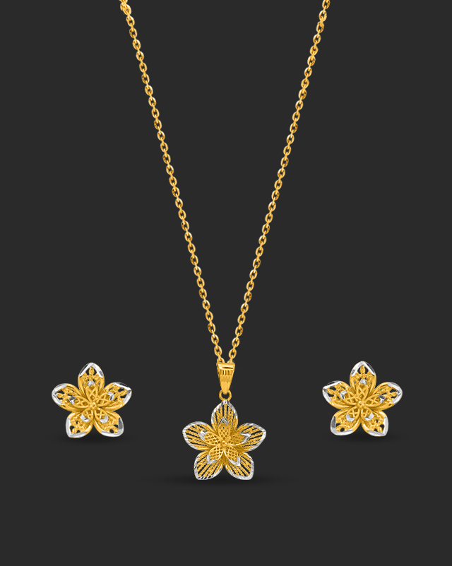 Soni 22Kt Gold Pendant Sets