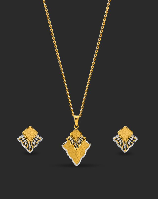 Moli 22Kt Gold Pendant Sets