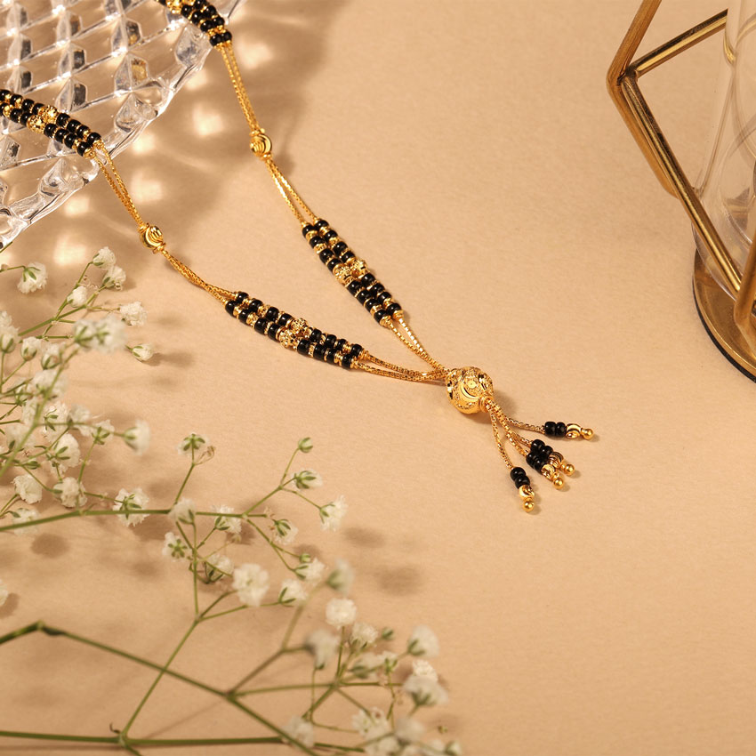 Janvi 22KT Gold Mangalsutra