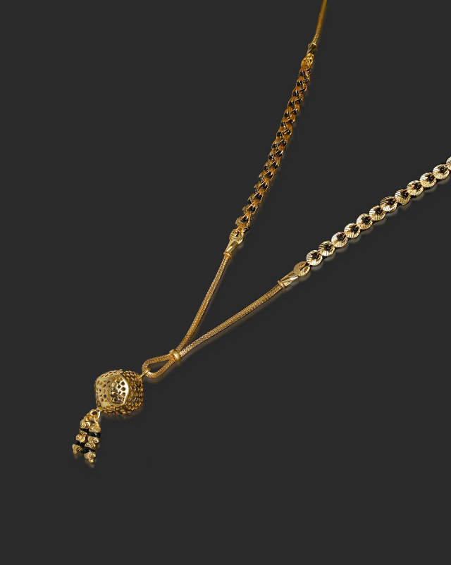 Shrushti 22KT Gold Mangalsutra