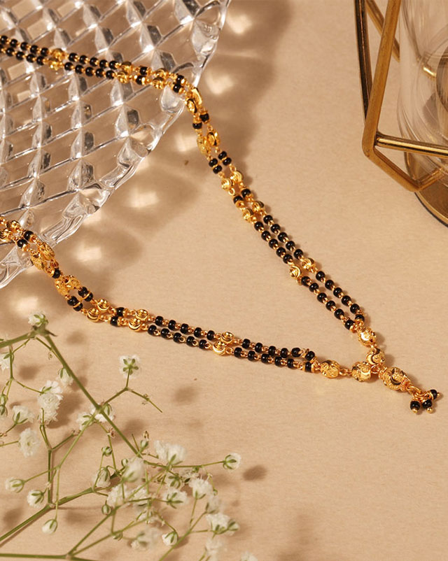 Chetra 22KT Gold Mangalsutra