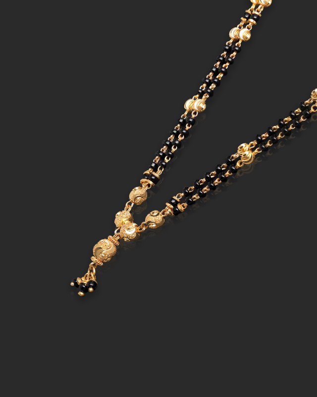 Chetra 22KT Gold Mangalsutra