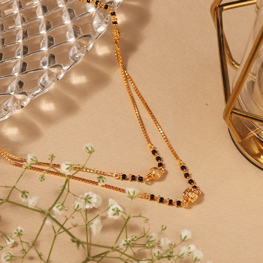 Faiza 22KT Gold Mangalsutra