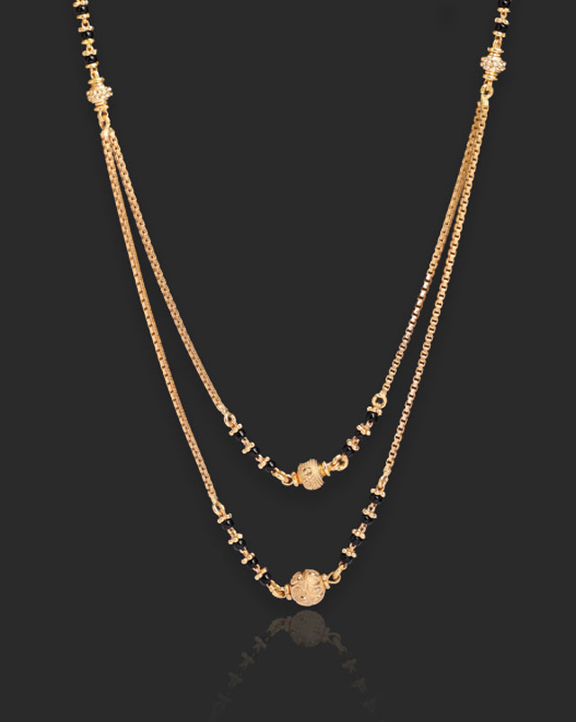 Faiza 22KT Gold Mangalsutra