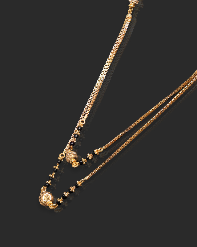 Faiza 22KT Gold Mangalsutra