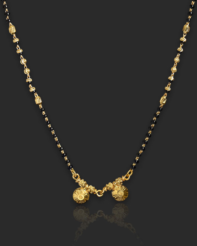 Uschita 22Kt Gold Mangalsutra