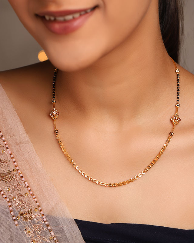 Falguni 22Kt Gold Mangalsutra