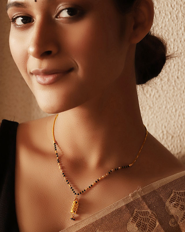 Kinjal 22Kt Gold Mangalsutra