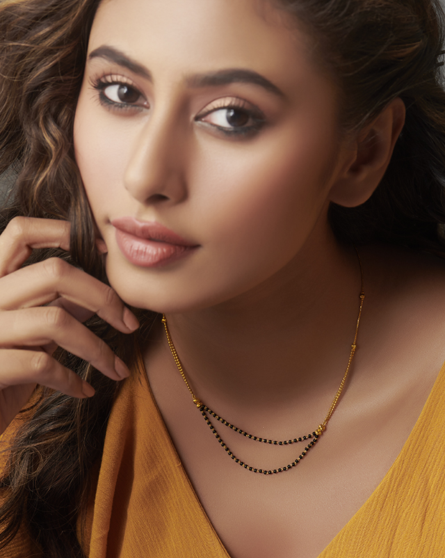 Gold Mangalsutra 22 Karat Yellow Gold Sonika 22 Karat Gold Mangalsutra