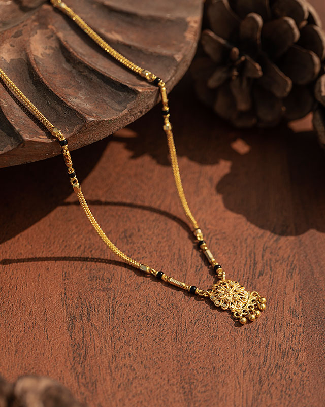 Gold Mangalsutra 22 Karat Yellow Gold Raima 22KTMangalsutra