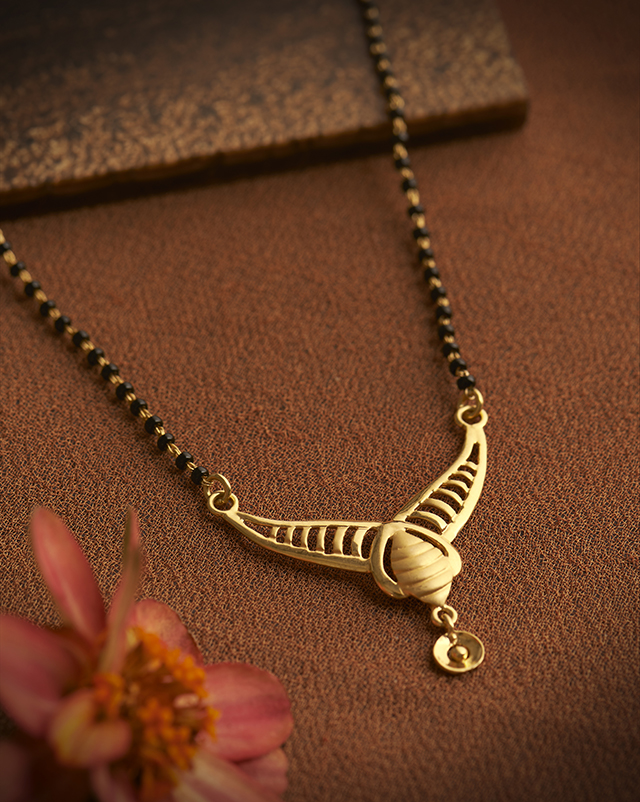 Gold Mangalsutra 22 Karat Yellow Gold Nithya 22KT Gold Mangalsutra