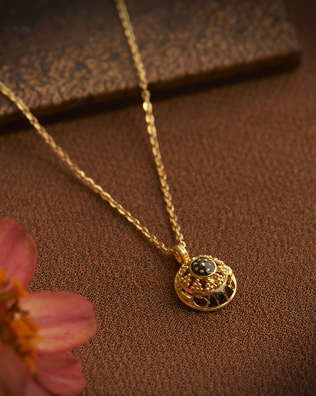 Gold Mangalsutra 22 Karat Yellow Gold Manasvi 22KT Gold Mangalsutra