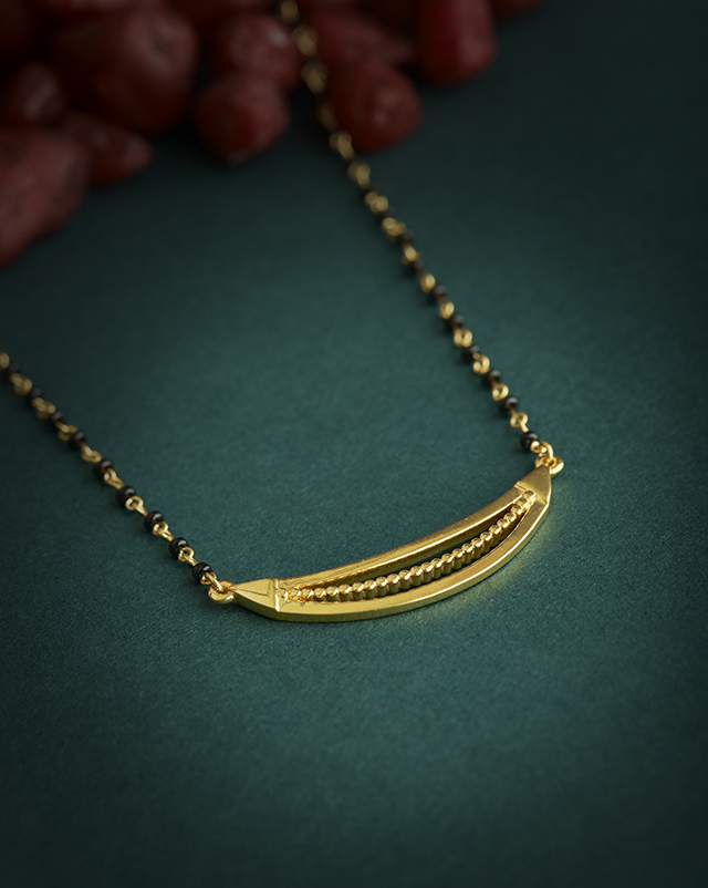 Gold Mangalsutra 22 Karat Yellow Gold Suhana 22KT Gold Mangalsutra