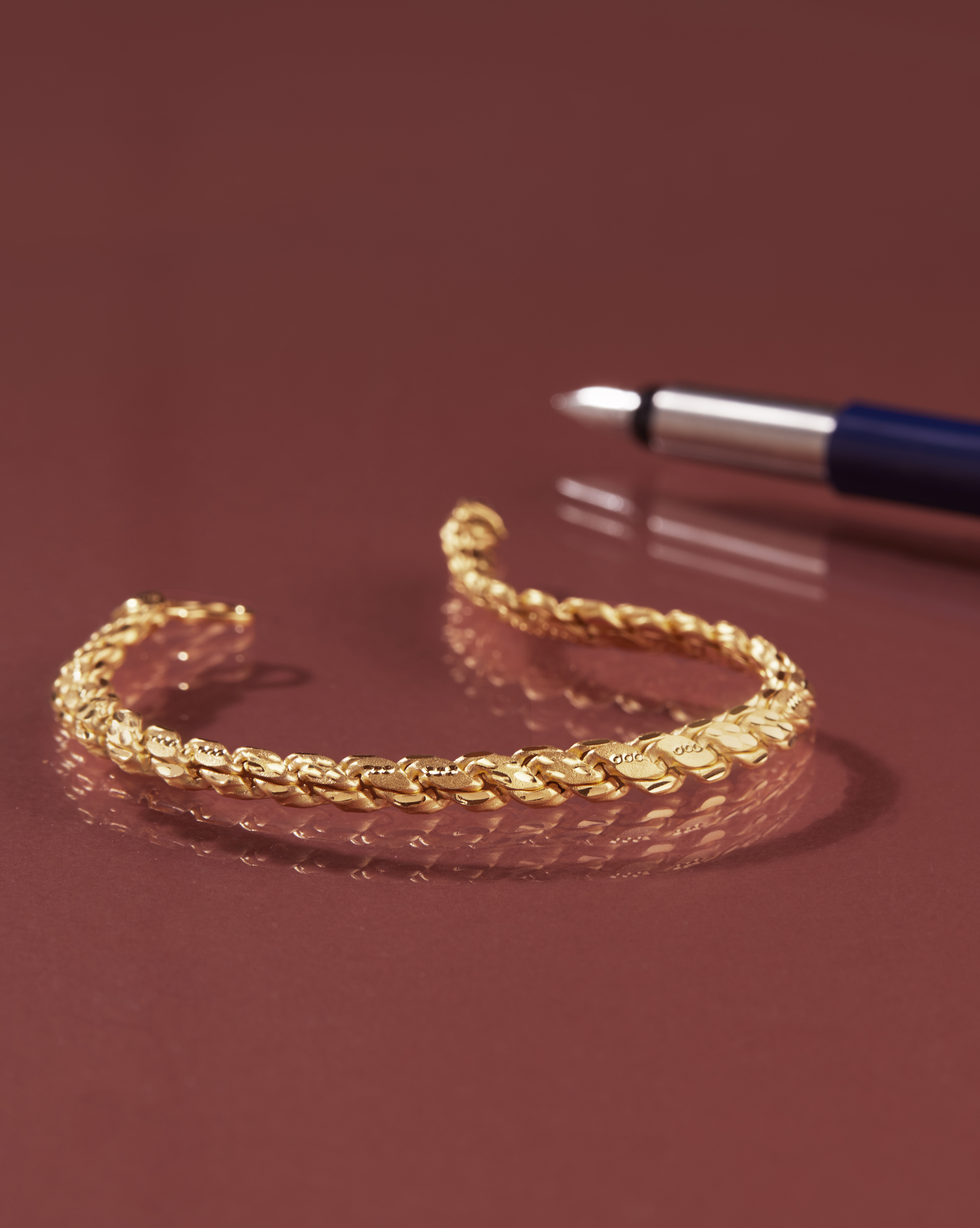 Gold Bracelets 22 Karat Yellow Gold Sanjeet 22KT Gold Bracelet