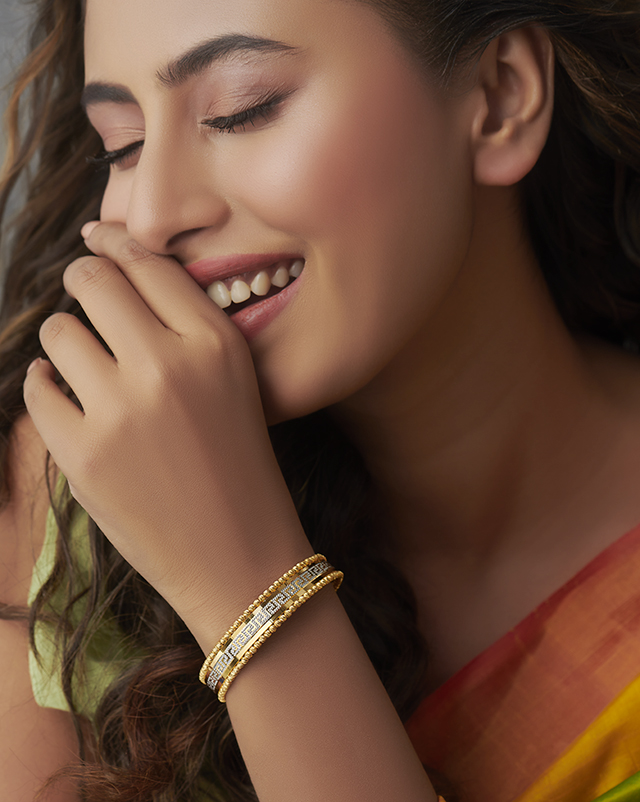 Sunni 22KT Gold Bracelets