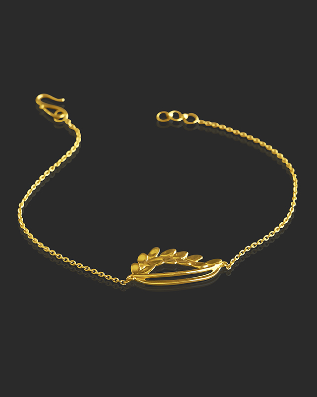 Ria 22KT Gold Bracelet
