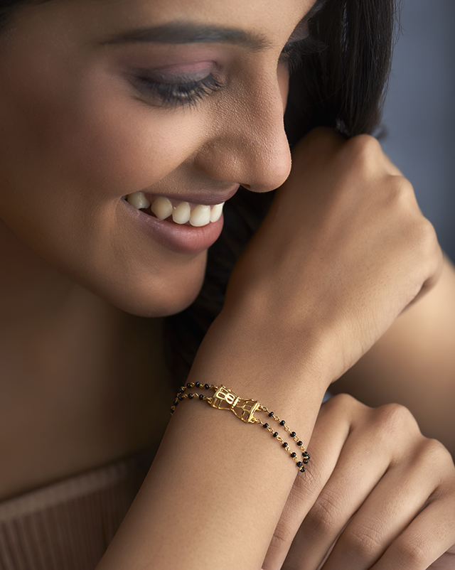 Krutika 22KT Gold Bracelet Krutika 22KT Gold Bracelet