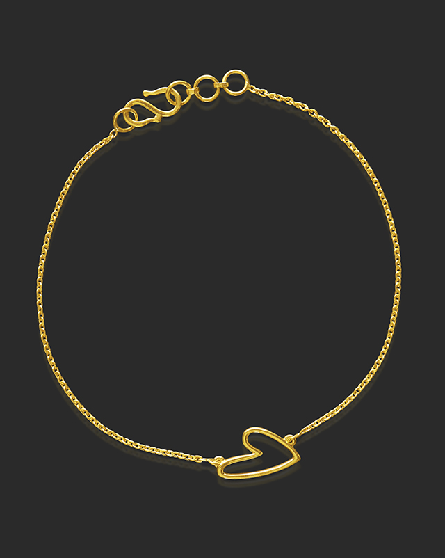Amado 22KT Gold Bracelet