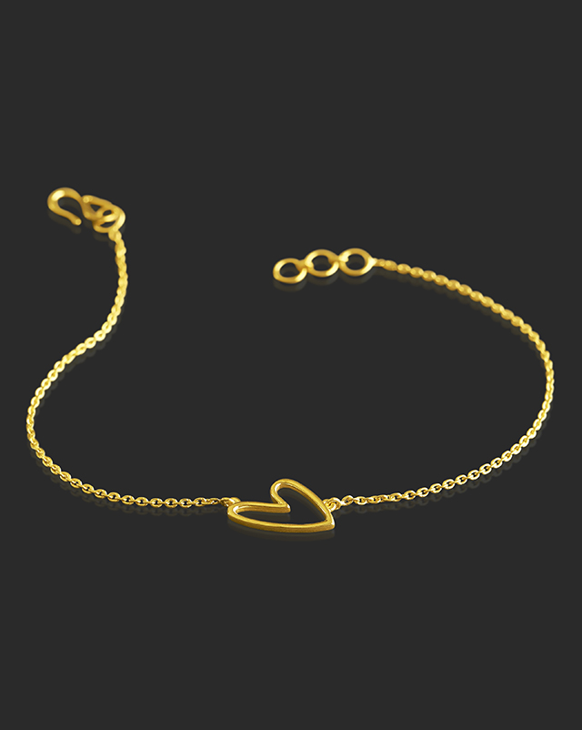 Amado 22KT Gold Bracelet