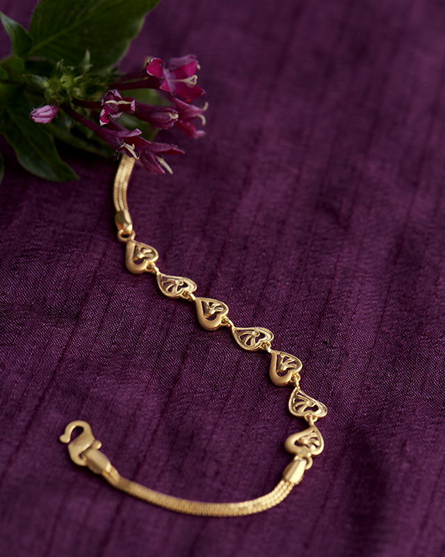 Gold Bracelets 22 Karat Yellow Gold Daneeka 22KT Gold BRACELET