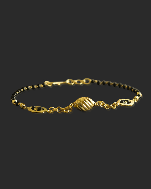 Aria 22KT Gold Mangalsutra Bracelets Aria 22KT Gold Mangalsutra Bracelets