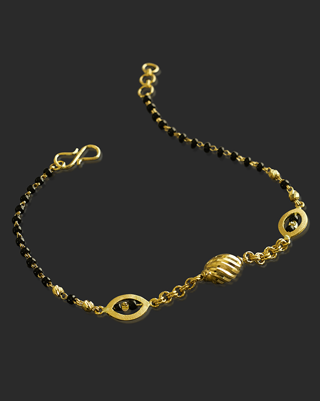 Aria 22KT Gold Mangalsutra Bracelets Aria 22KT Gold Mangalsutra Bracelets