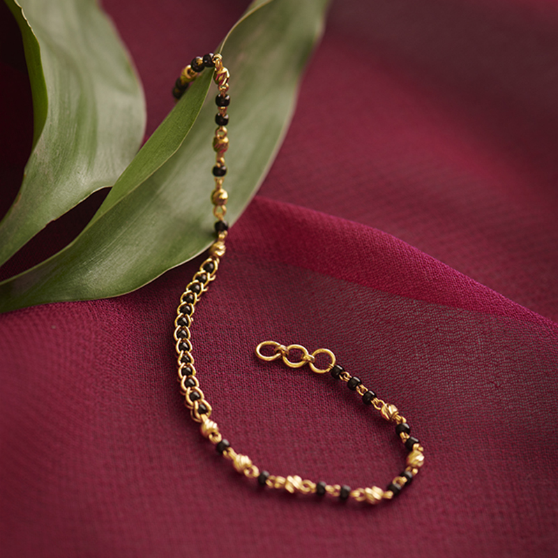 Rua 22KT Gold Mangalsutra Bracelets Rua 22KT Gold Mangalsutra Bracelets