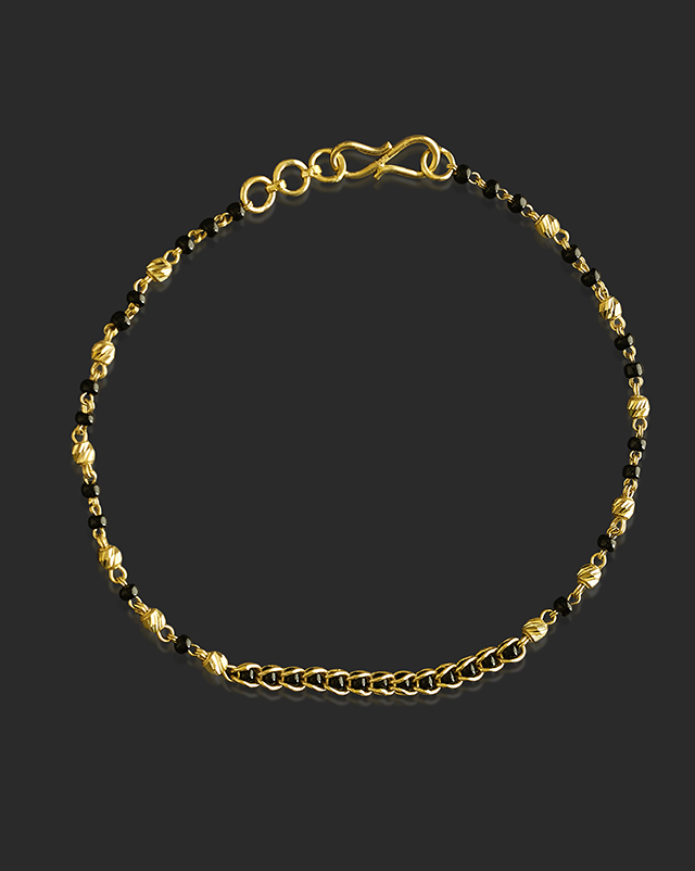 Rua 22KT Gold Mangalsutra Bracelets Rua 22KT Gold Mangalsutra Bracelets