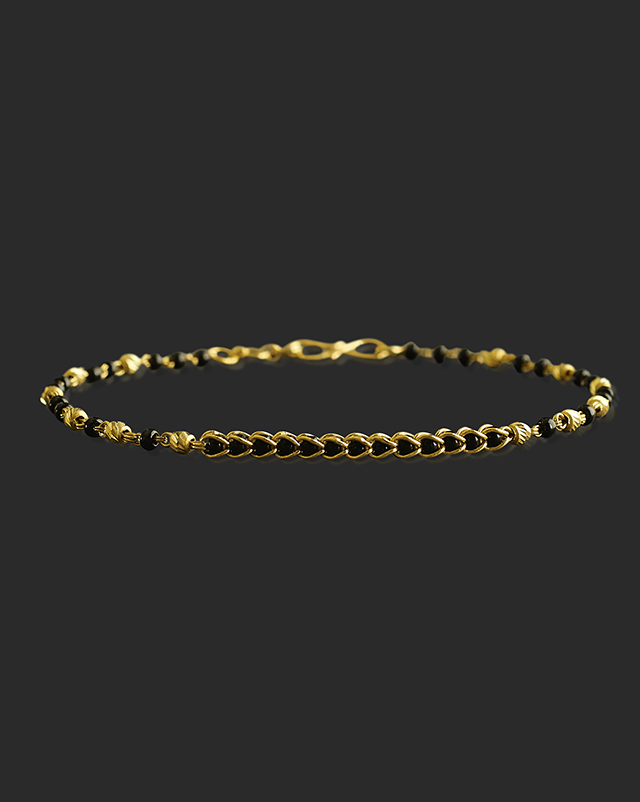 Rua 22KT Gold Mangalsutra Bracelets Rua 22KT Gold Mangalsutra Bracelets