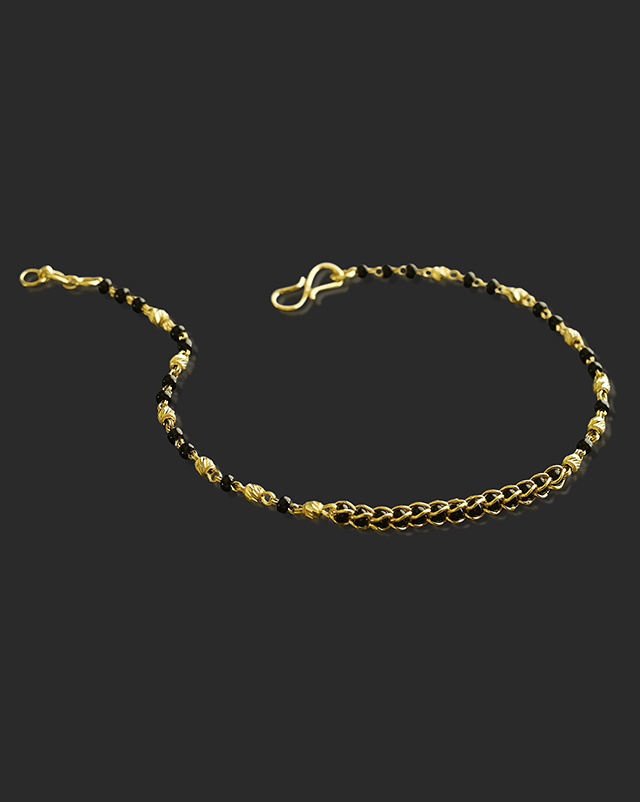 Rua 22KT Gold Mangalsutra Bracelets Rua 22KT Gold Mangalsutra Bracelets