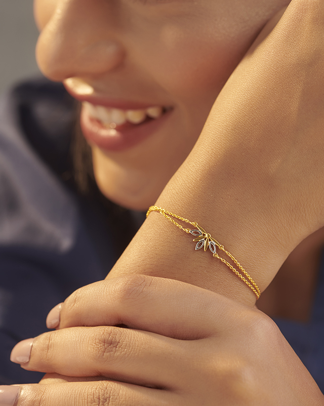 Gold Bracelets 22 Karat Yellow Gold Nisha 22Kt Gold Bracelet