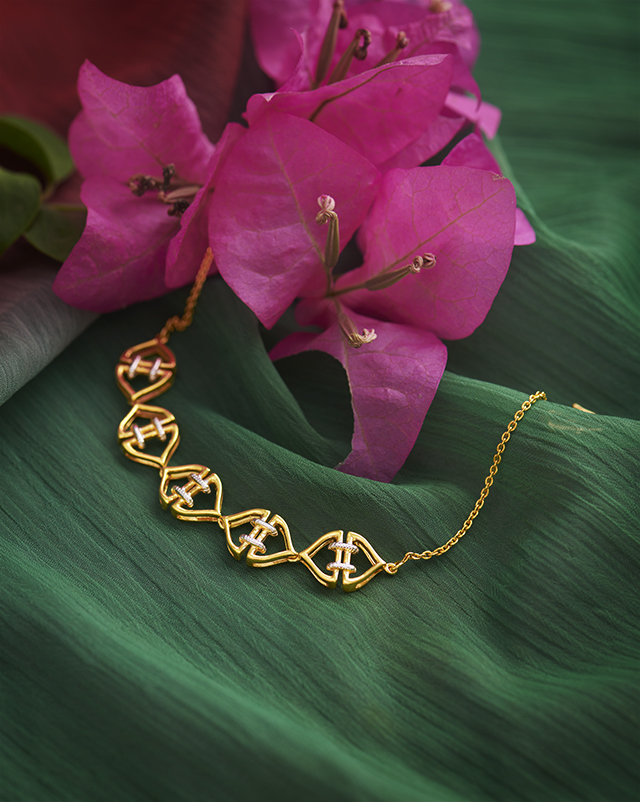 Gold Bracelets 22 Karat Yellow Gold Twinkle 22Kt Gold Bracelet