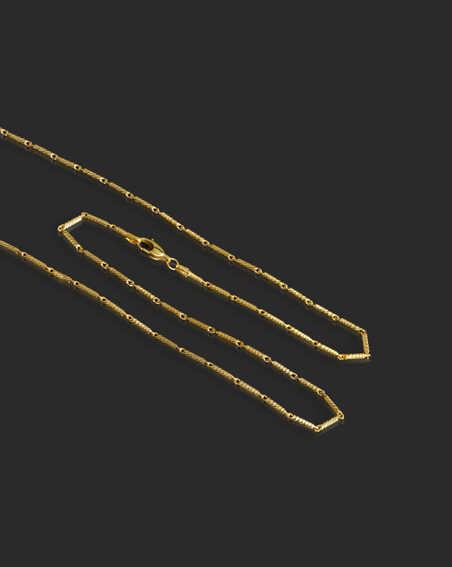 Gaura 22Kt Gold Chain