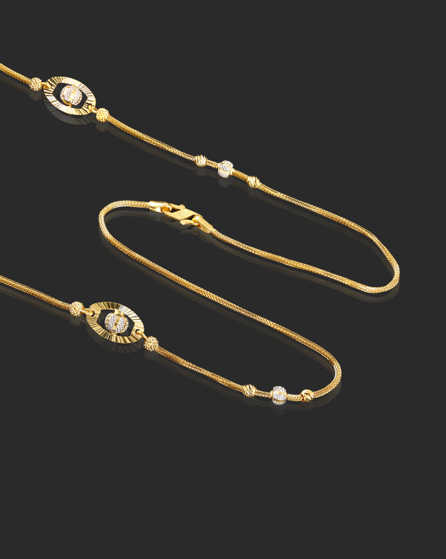 Abhaya 22Kt Gold Chain